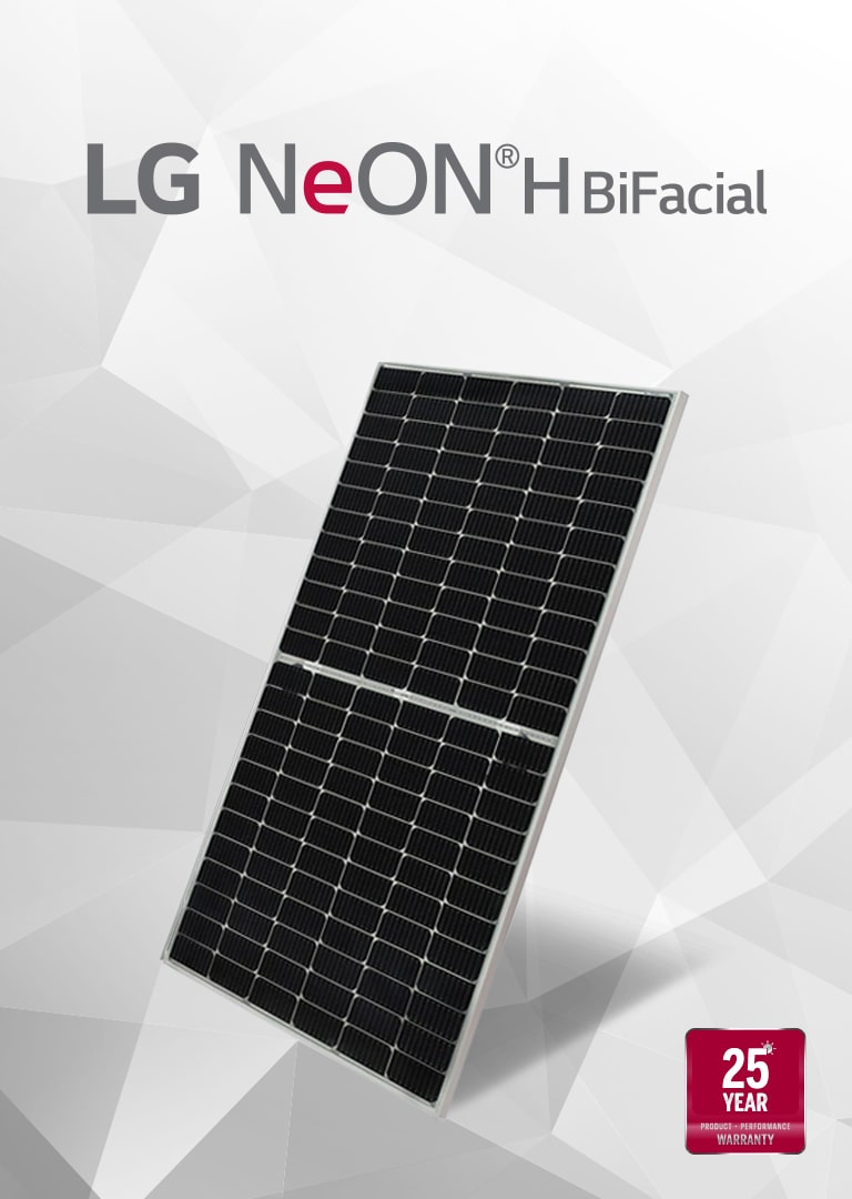 Neon H Bifacial Solar Panel Lg Us Solar